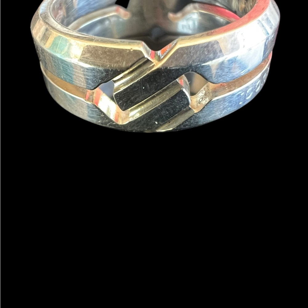 Gucci Gold Interlocking Infinity Knot Ring - image 5